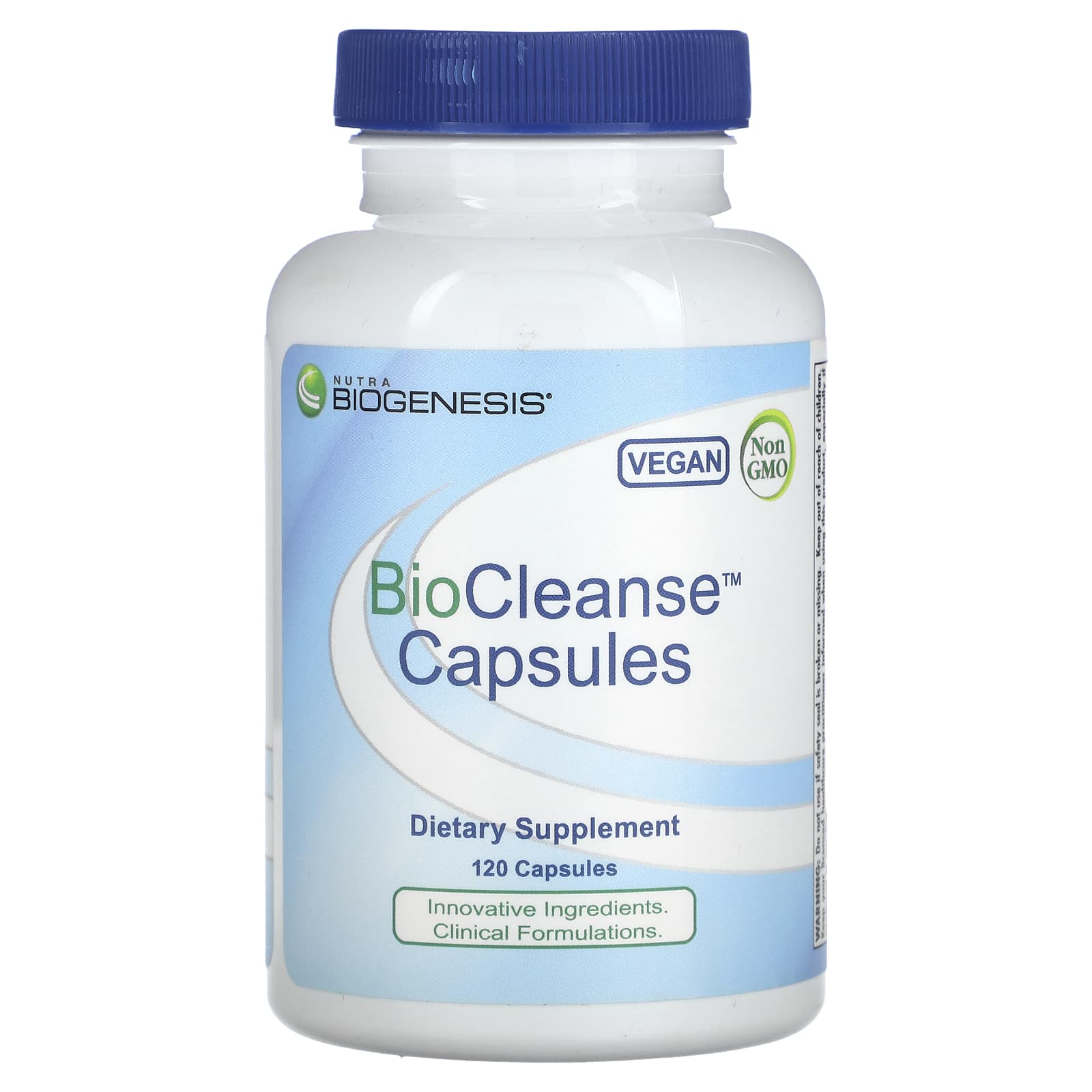 Nutra BioGenesis-BioCleanse Capsules-120 Capsules