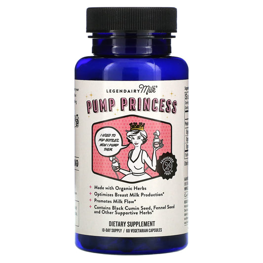 Legendairy Milk-Pump Princess-60 Vegetarian Capsules