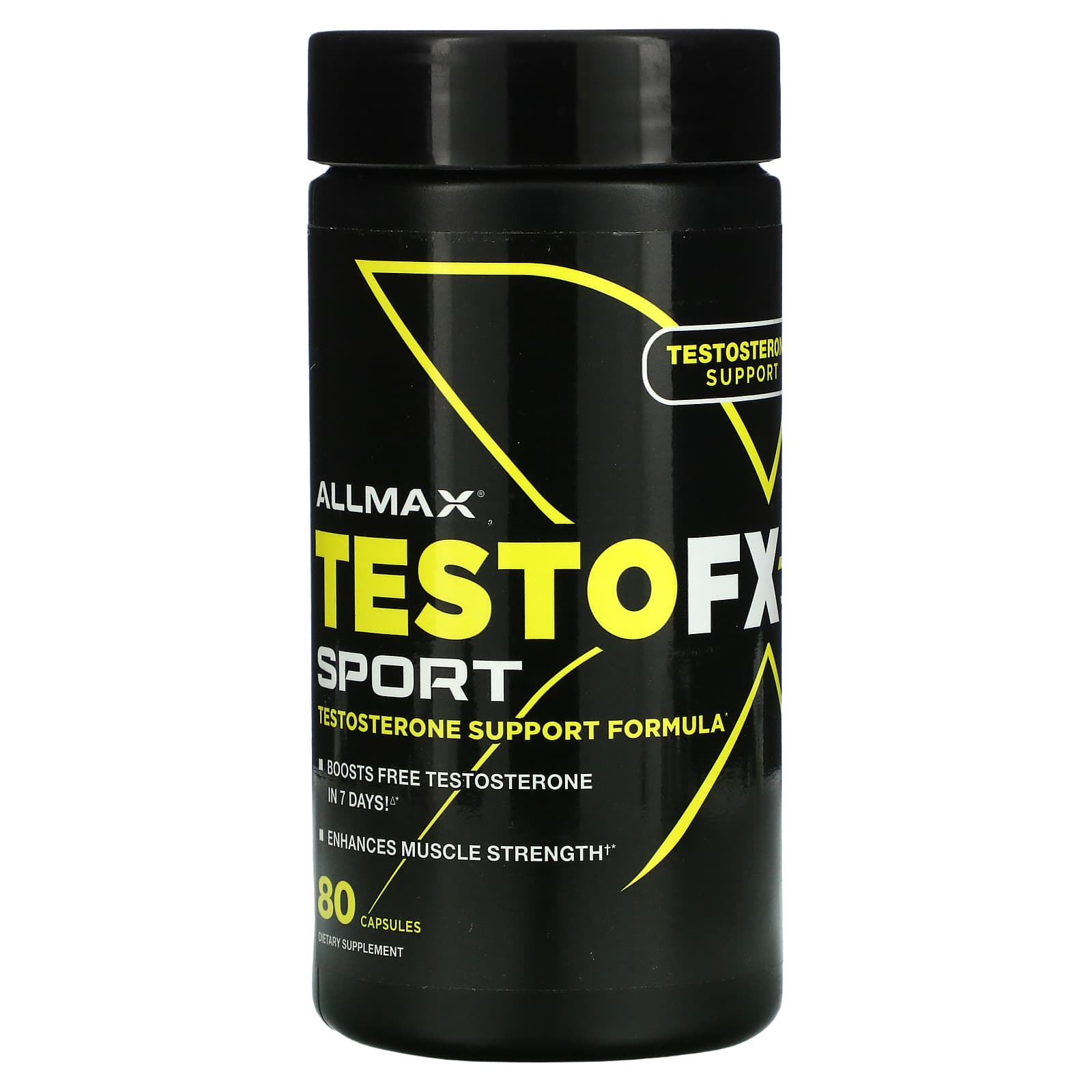 ALLMAX-TestoFX Sport-Testosterone Support Formula-80 Capsules