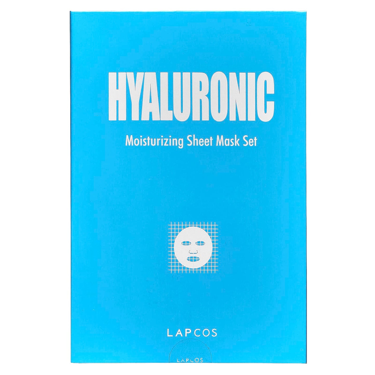 Lapcos, Hyaluronic Moisturizing Beauty Sheet Mask Set, 5 Sheets, 0.84 fl oz (25 ml) Each