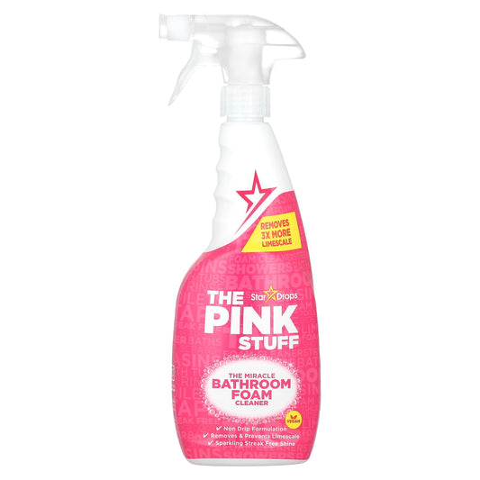 The Pink Stuff-The Miracle Bathroom Foam Cleaner-25.4 fl oz (750 ml)
