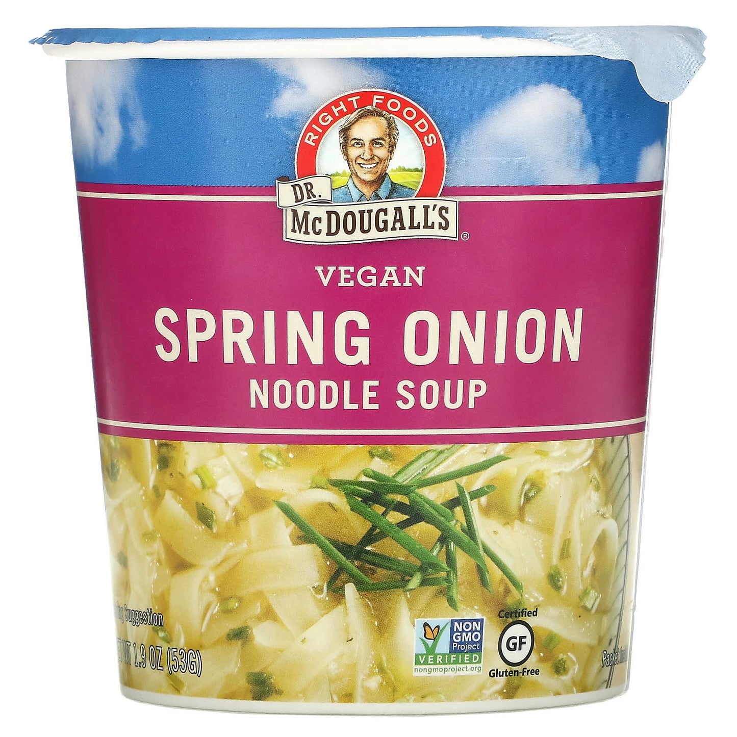 Dr. McDougall's-Vegan Spring Onion Noodle Soup-1.9 oz (53 g)