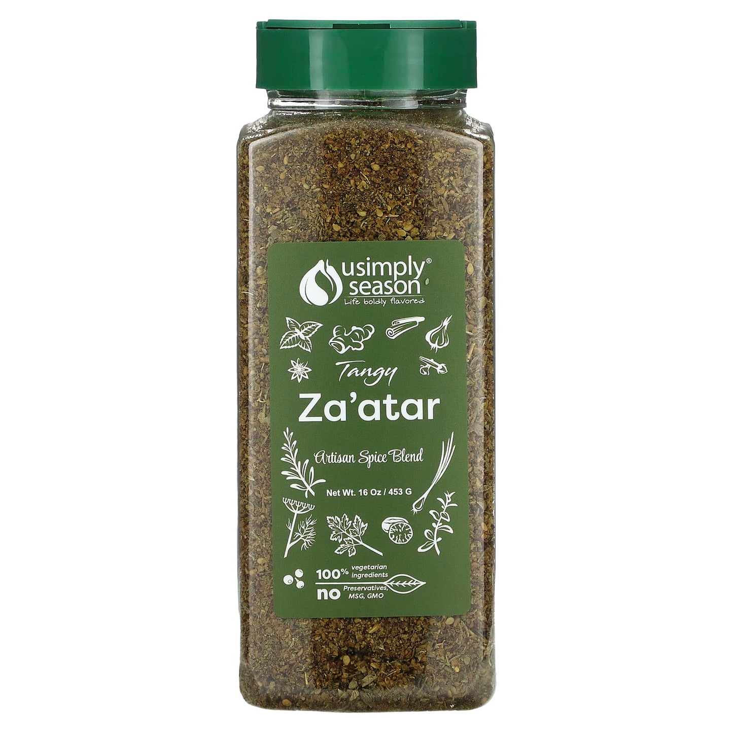 USimplySeason-Tangy Za'atar-16 oz (453 g)