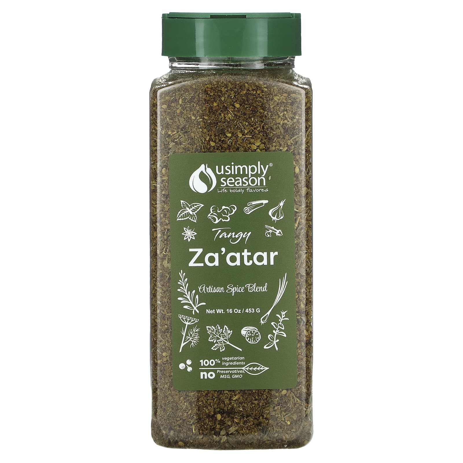 USimplySeason-Tangy Za'atar-16 oz (453 g)