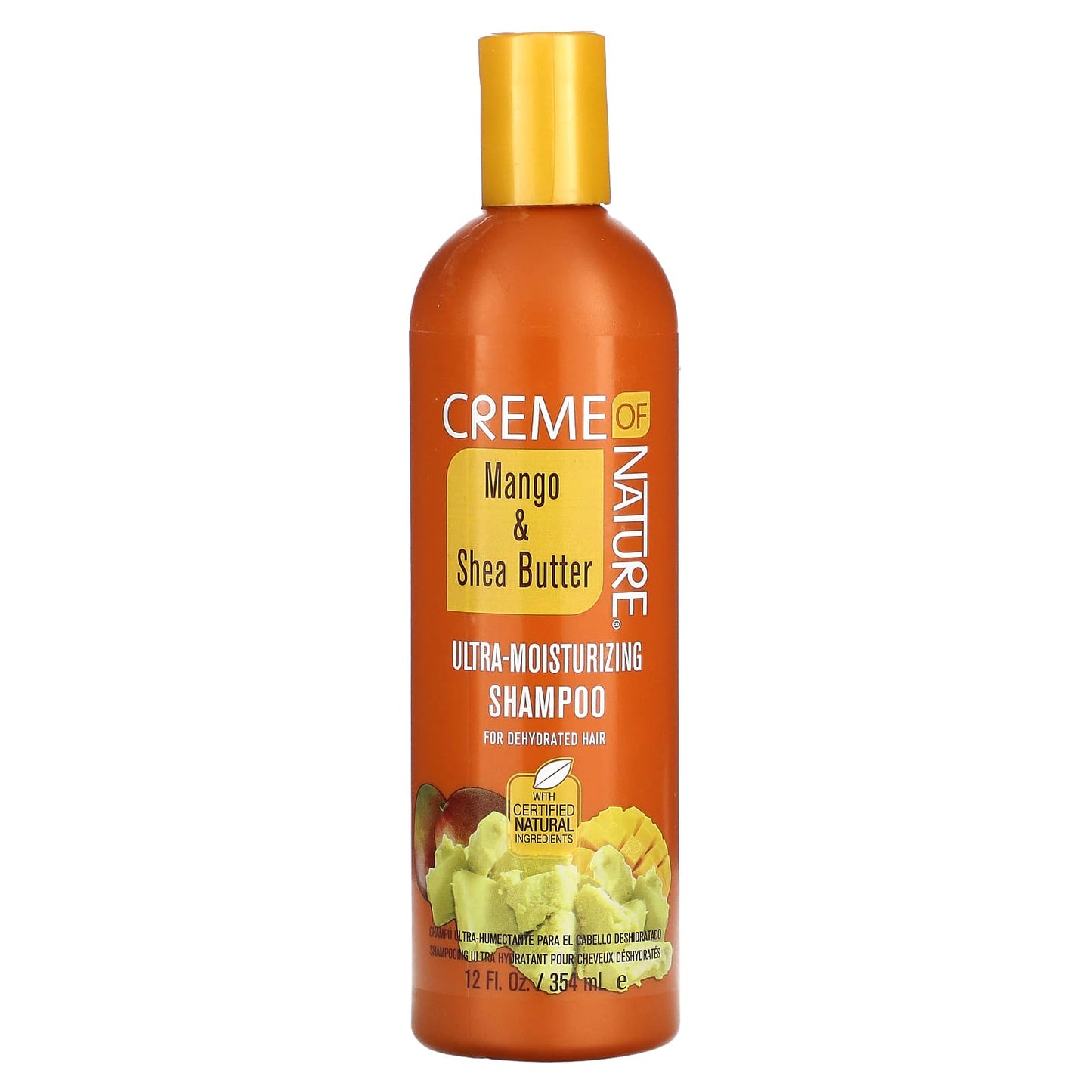 Creme Of Nature-Ultra-Moisturizing Shampoo-Mango & Shea Butter-12 fl oz (354 ml)