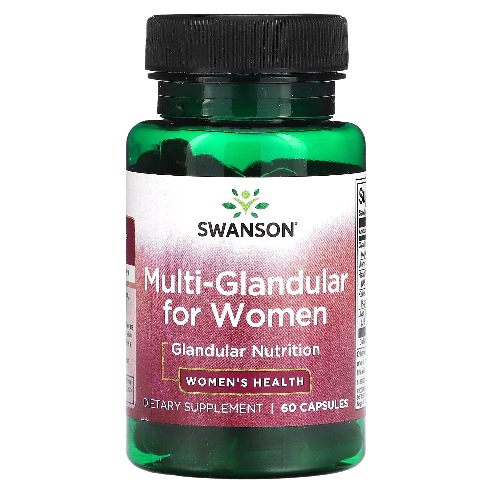 Swanson-Multi-Glandular for Women-60 Capsules