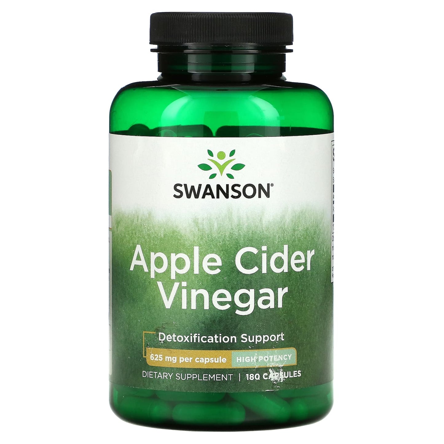 Swanson-Apple Cider Vinegar-625 mg-180 Capsules