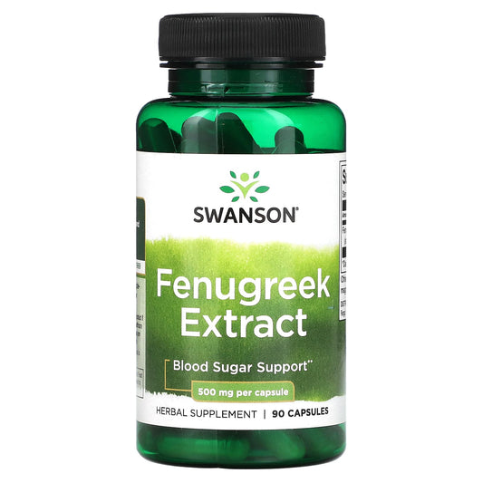 Swanson-Fenugreek Extract-500 mg-90 Capsules