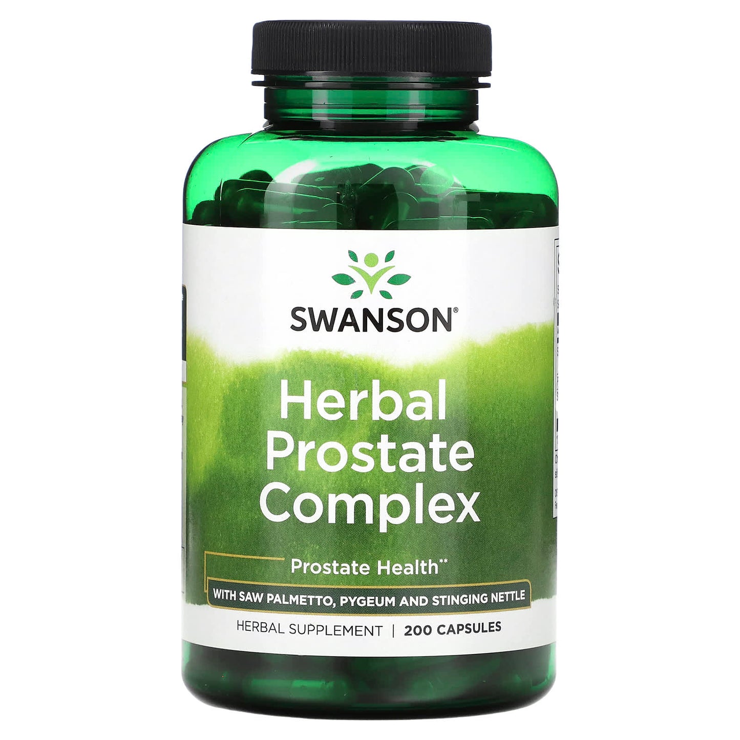 Swanson-Herbal Prostate Complex with Saw Palmetto-Pygeum and Stinging Nettle-200 Capsules