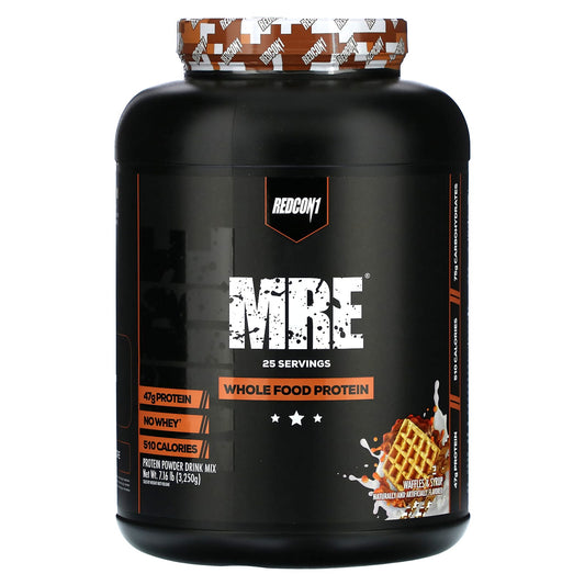 Redcon1-MRE-Whole Food Protein-Waffles & Syrup-7.16 lb (3,250 g)