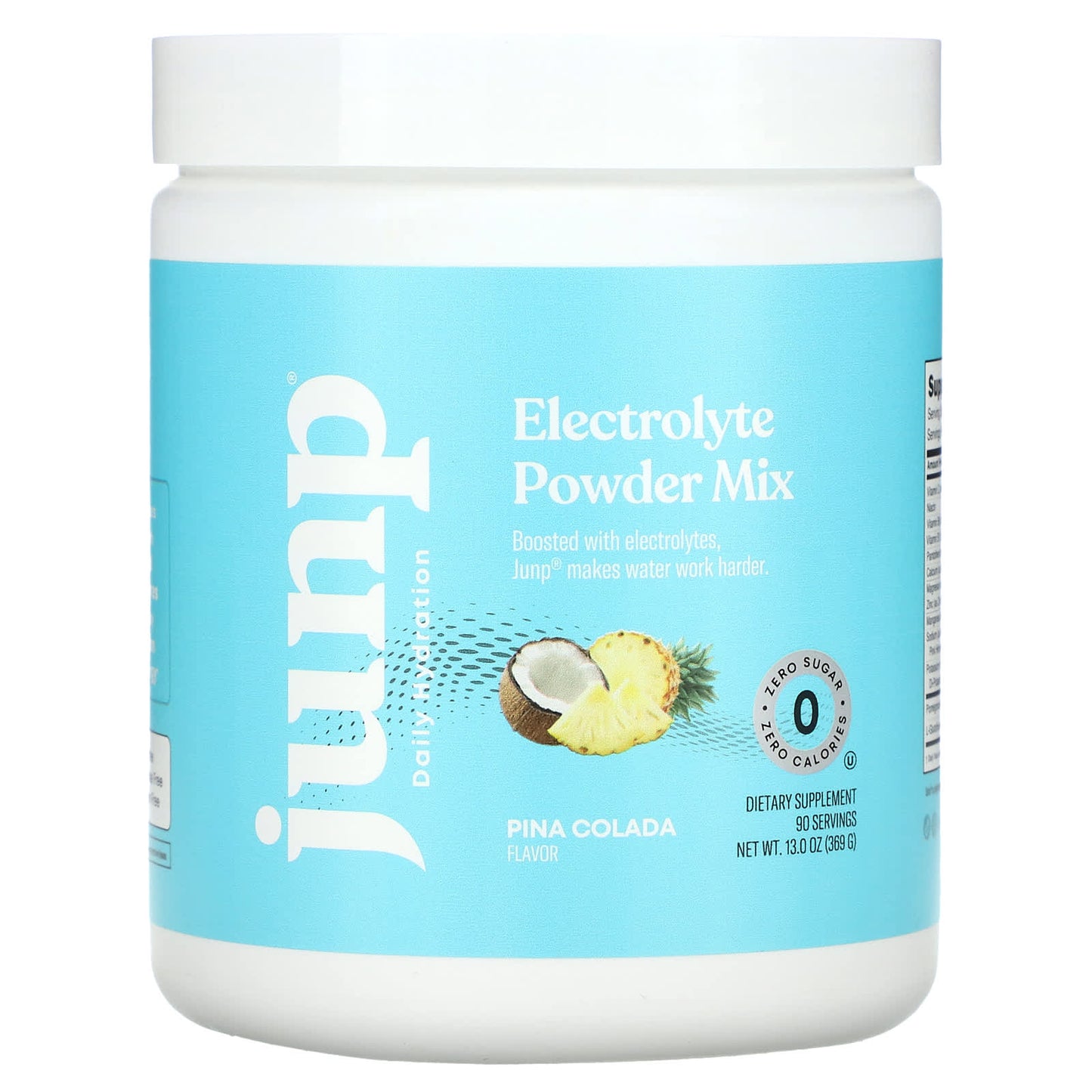 JUNP Hydration-Electrolyte Powder Mix-Pina Colada-13.0 oz (369 g)