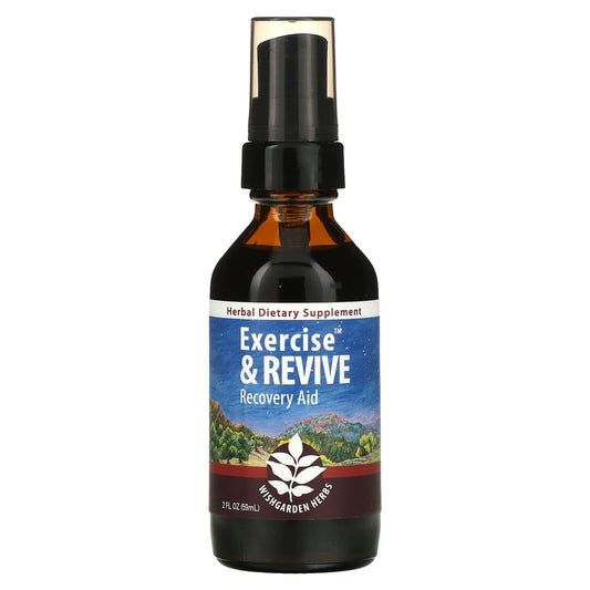 WishGarden Herbs-Exercise & Revive-Recovery Aid-2 fl oz (59 ml)