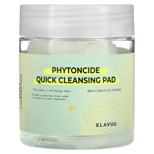 KLAVUU-Phytoncide Quick Cleansing Pad-100 Pads