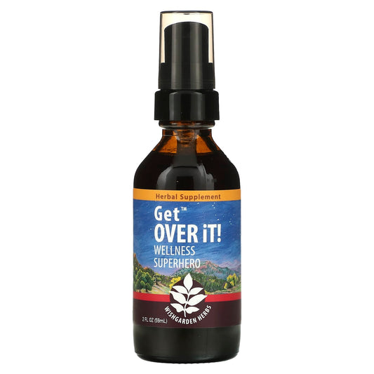 WishGarden Herbs-Get Over It-Wellness Superhero-2 fl oz (59 ml)