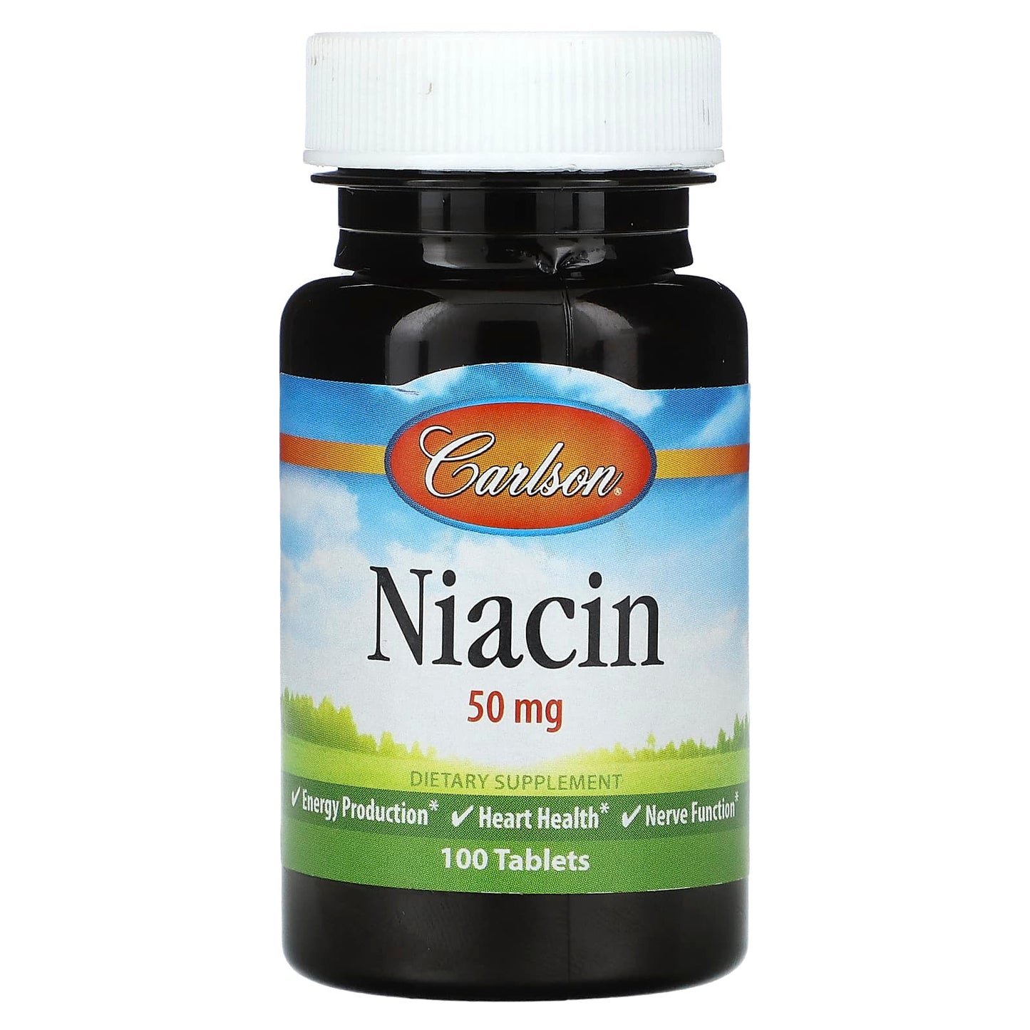 Carlson-Niacin-50 mg -100 Tablets