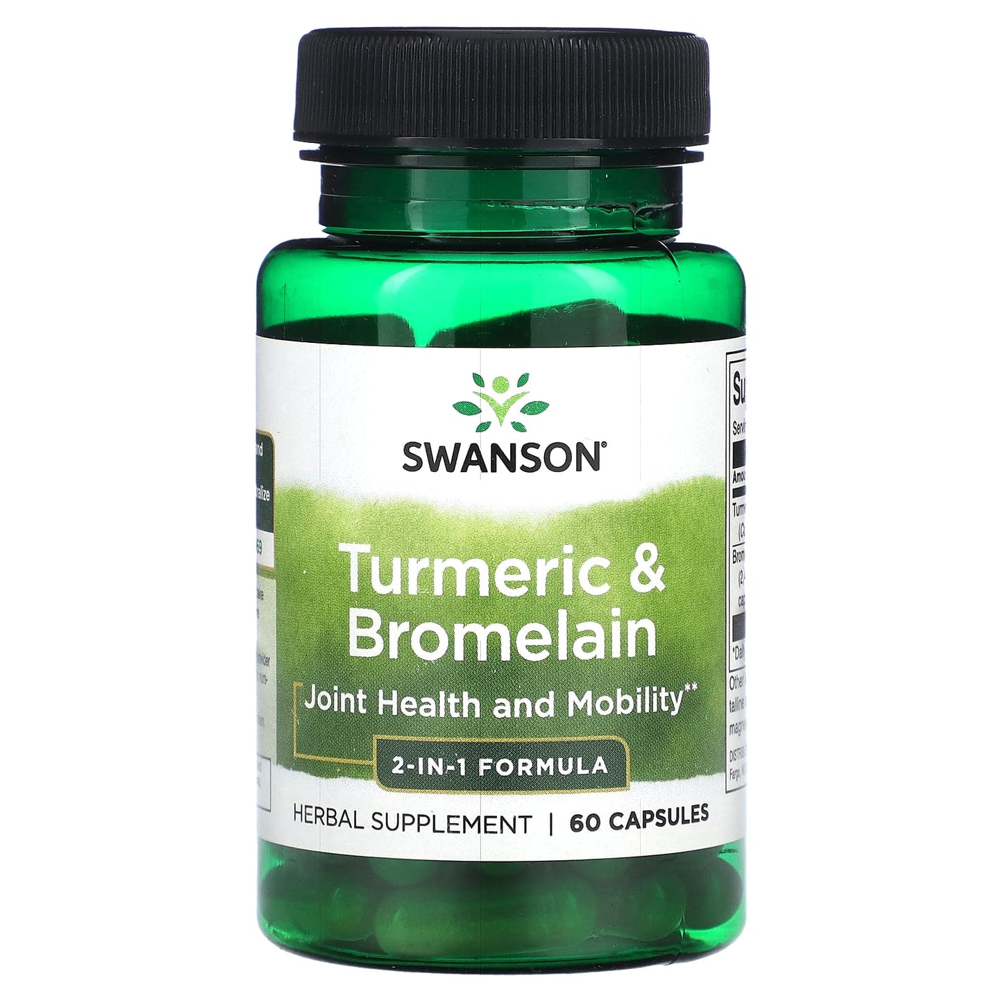 Swanson-Turmeric & Bromelain-60 Capsules