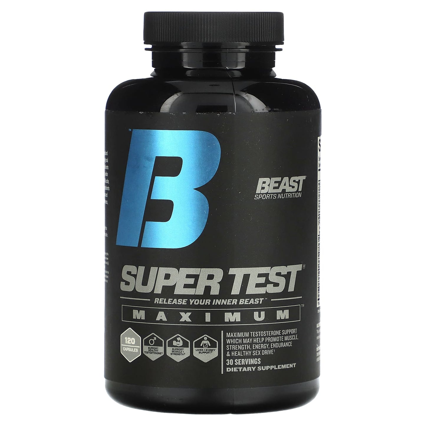 Beast-Super Test-Maximum-120 Capsules