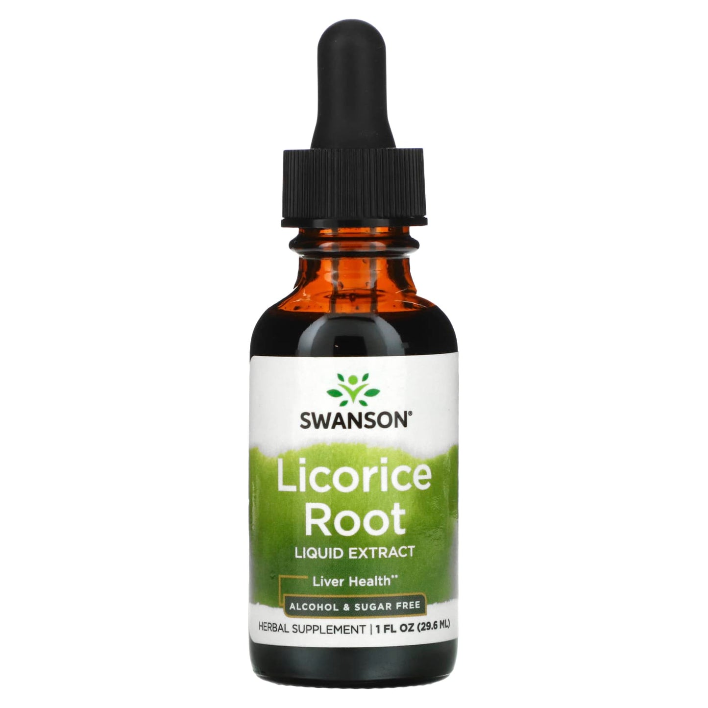 Swanson-Licorice Root Liquid Extract-1 fl oz (29.6 ml)