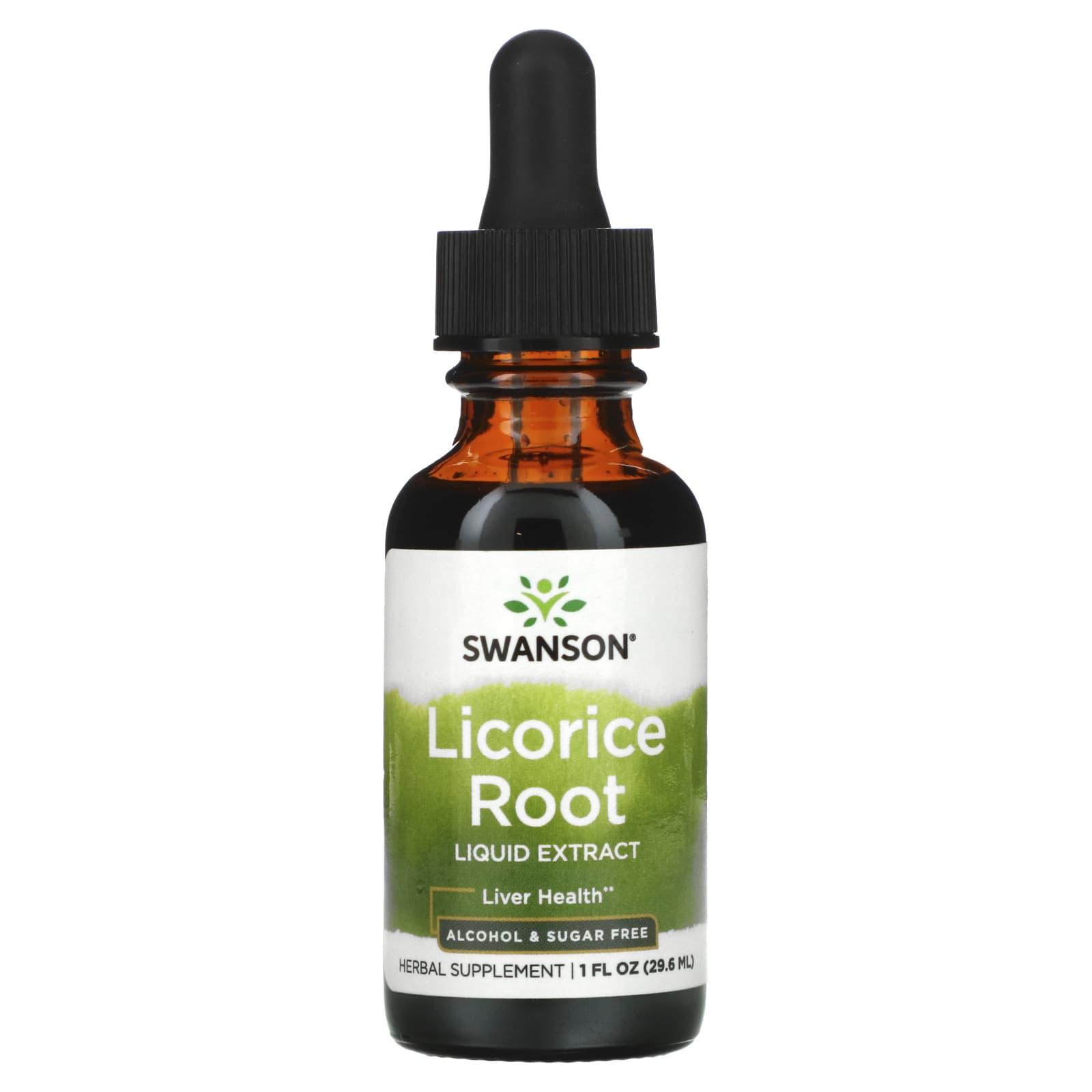 Swanson-Licorice Root Liquid Extract-1 fl oz (29.6 ml)