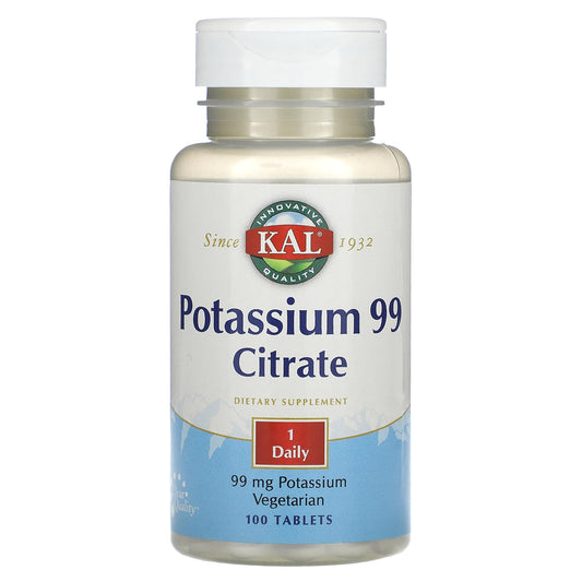 KAL-Potassium 99 Citrate-99  mg -100 Tablets