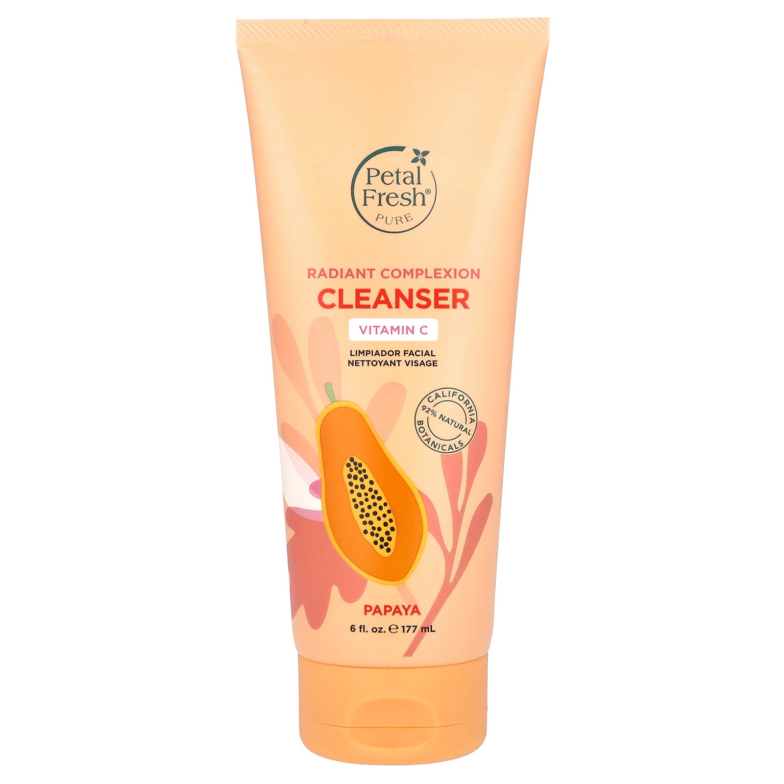 Petal Fresh-Radiant Complexion Cleanser-Papaya-6 fl oz (177 ml)