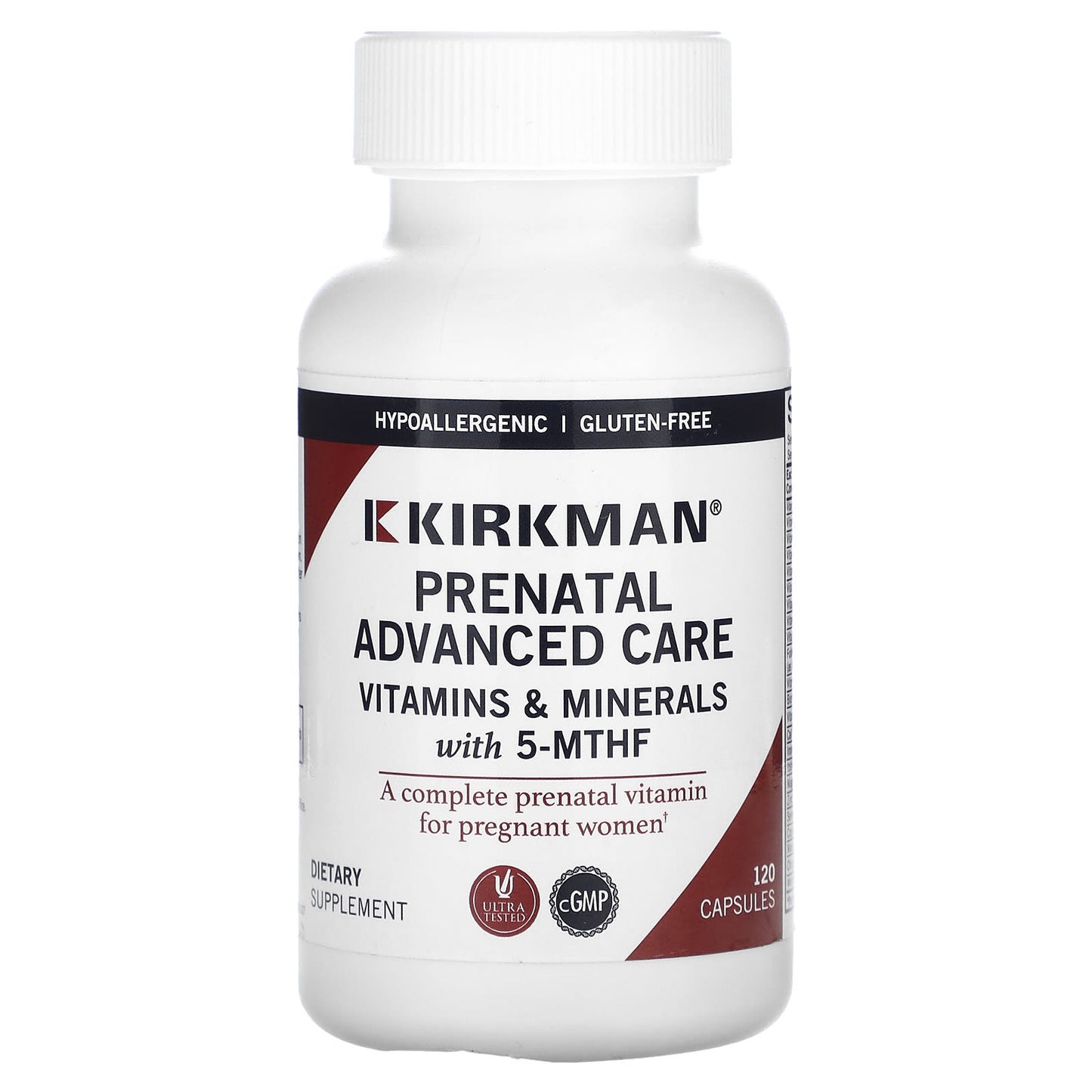 Kirkman Labs-Prenatal Advanced Care-120 Capsules