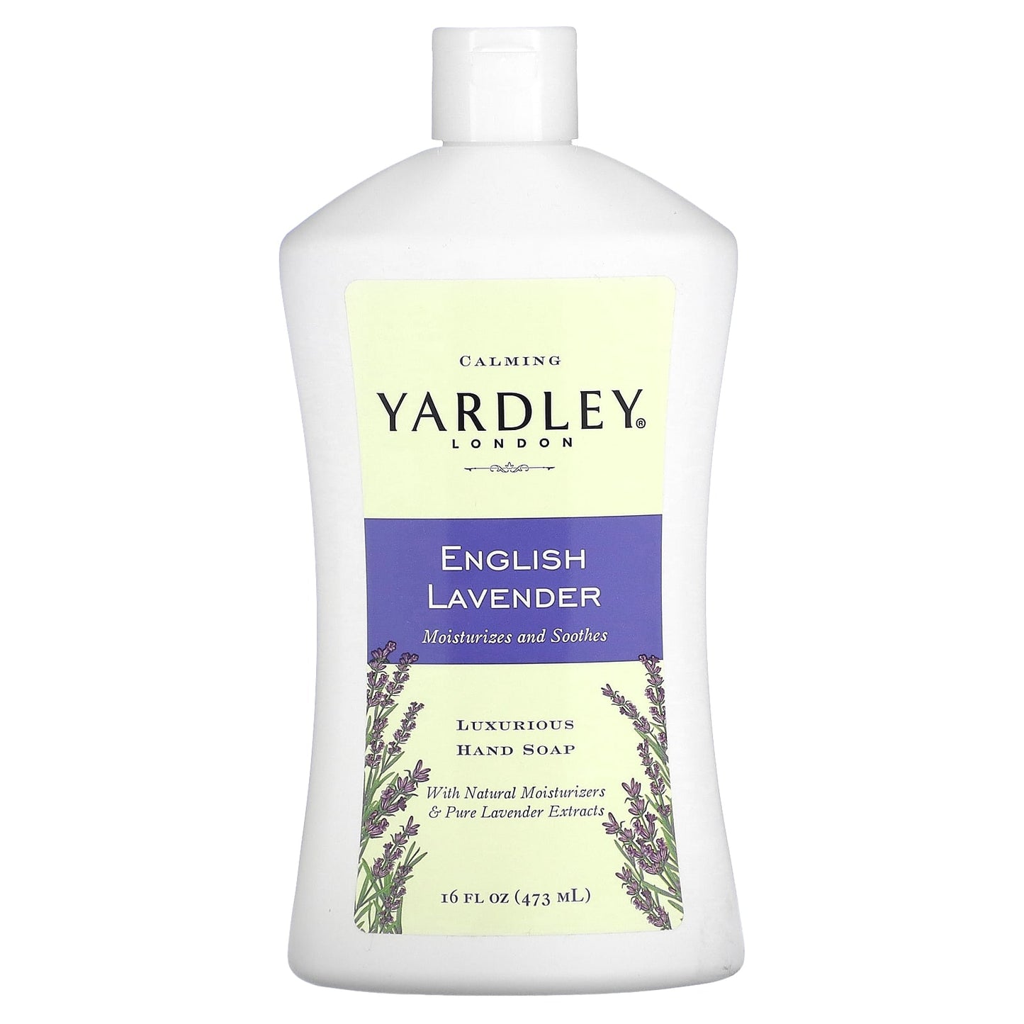 Yardley London-Luxurious Hand Soap-English Lavender-16 fl oz (473 ml)