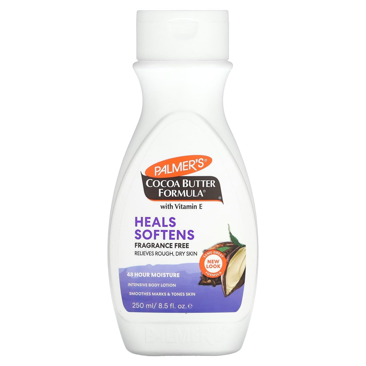 Palmer's-Cocoa Butter Formula with Vitamin E-Fragrance Free-8.5 fl oz (250 ml)