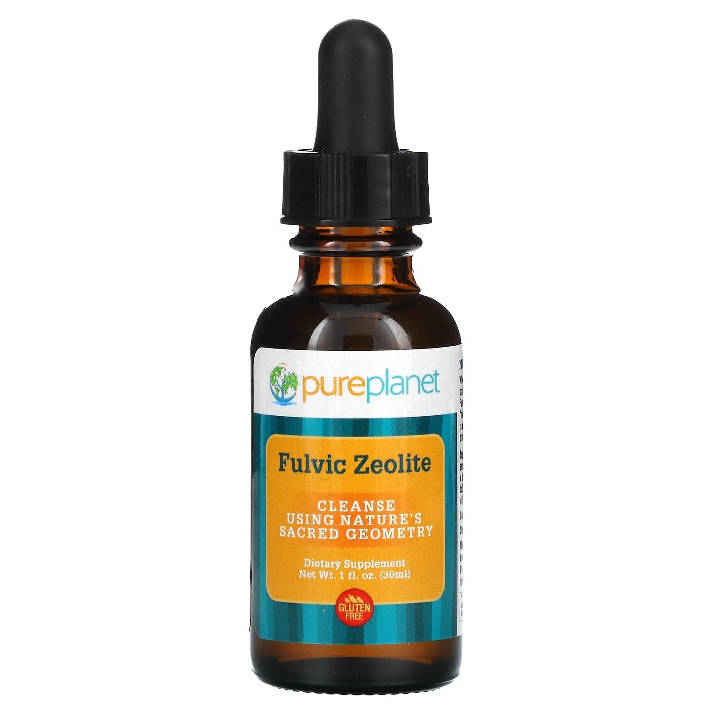 Pure Planet-Fulvic Zeolite-1 fl oz (30 ml)