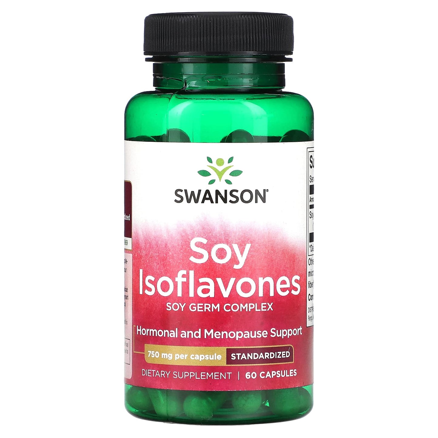 Swanson-Soy Isoflavones-750 mg-60 Capsules