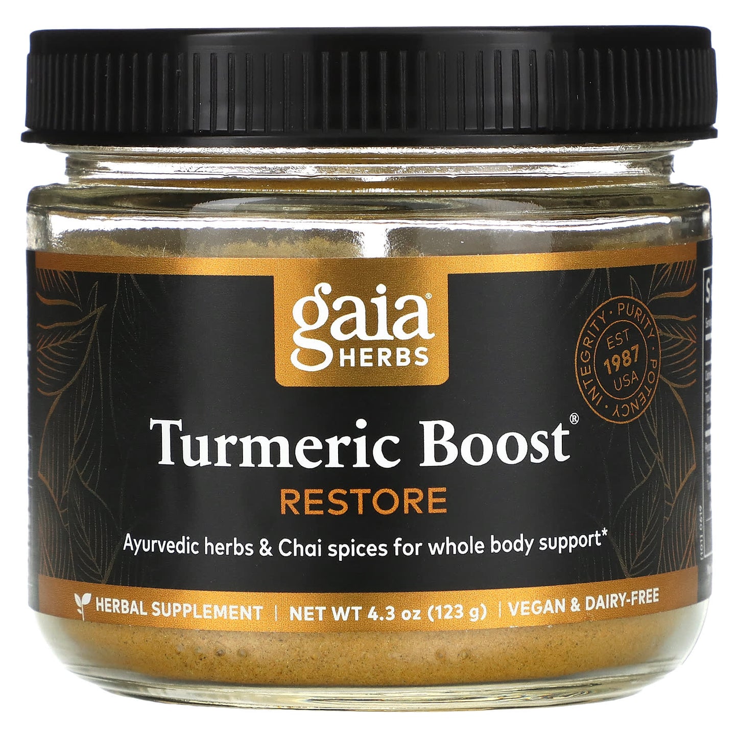 Gaia Herbs-Turmeric Boost-Restore-4.3 oz (123 g)