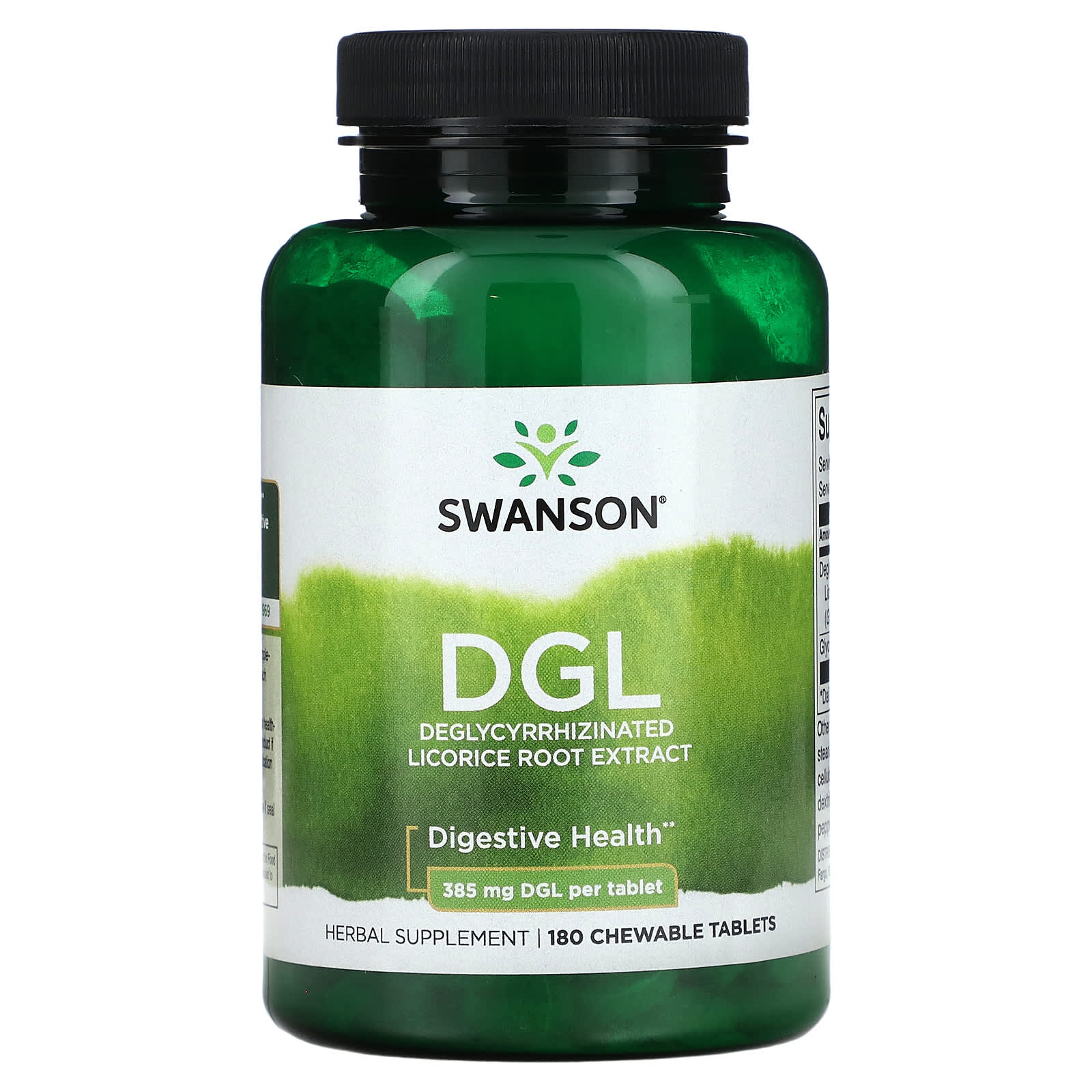 Swanson-DGL-385 mg-180 Chewable Tablets