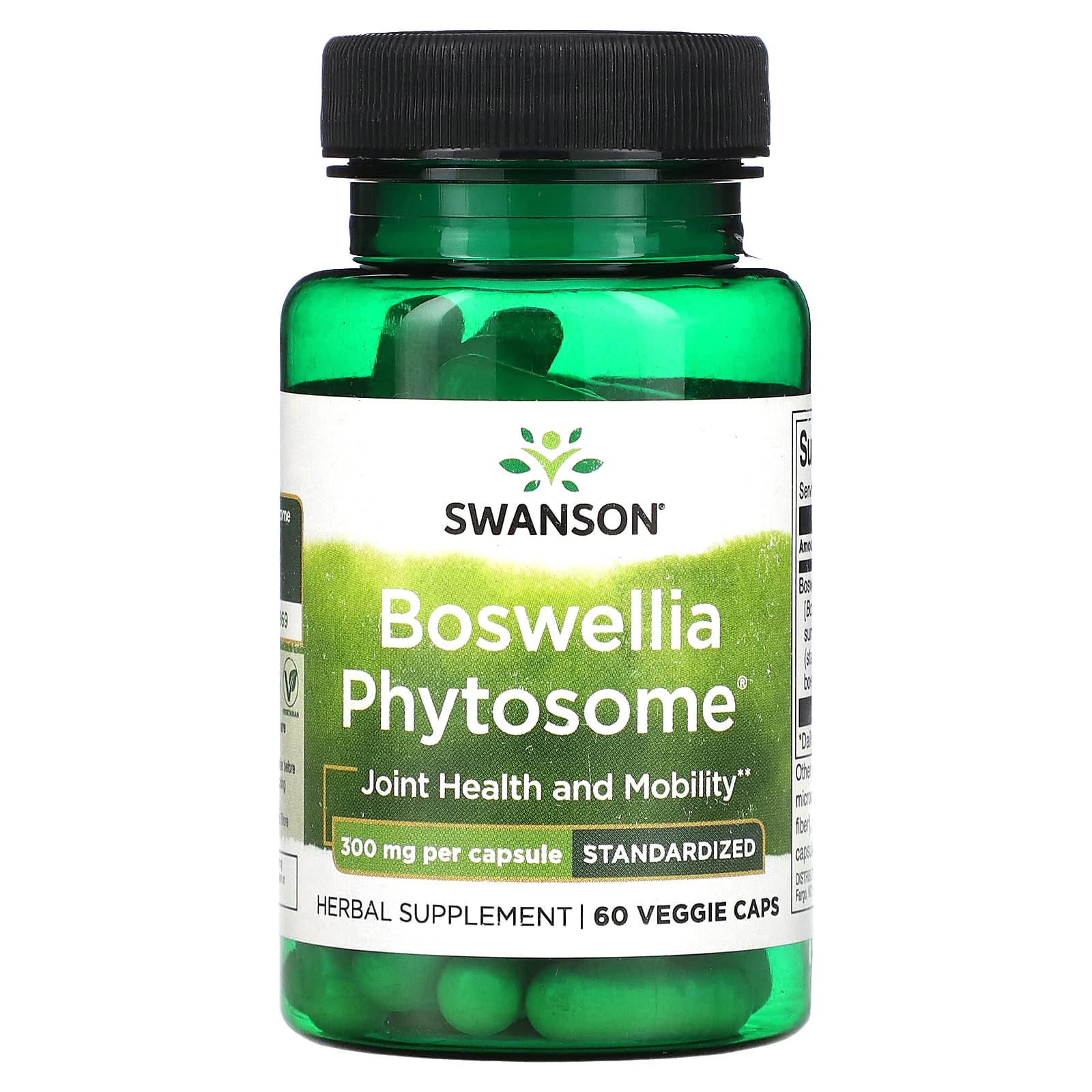 Swanson-Boswellia Phytosome-300 mg-60 Veggie Caps