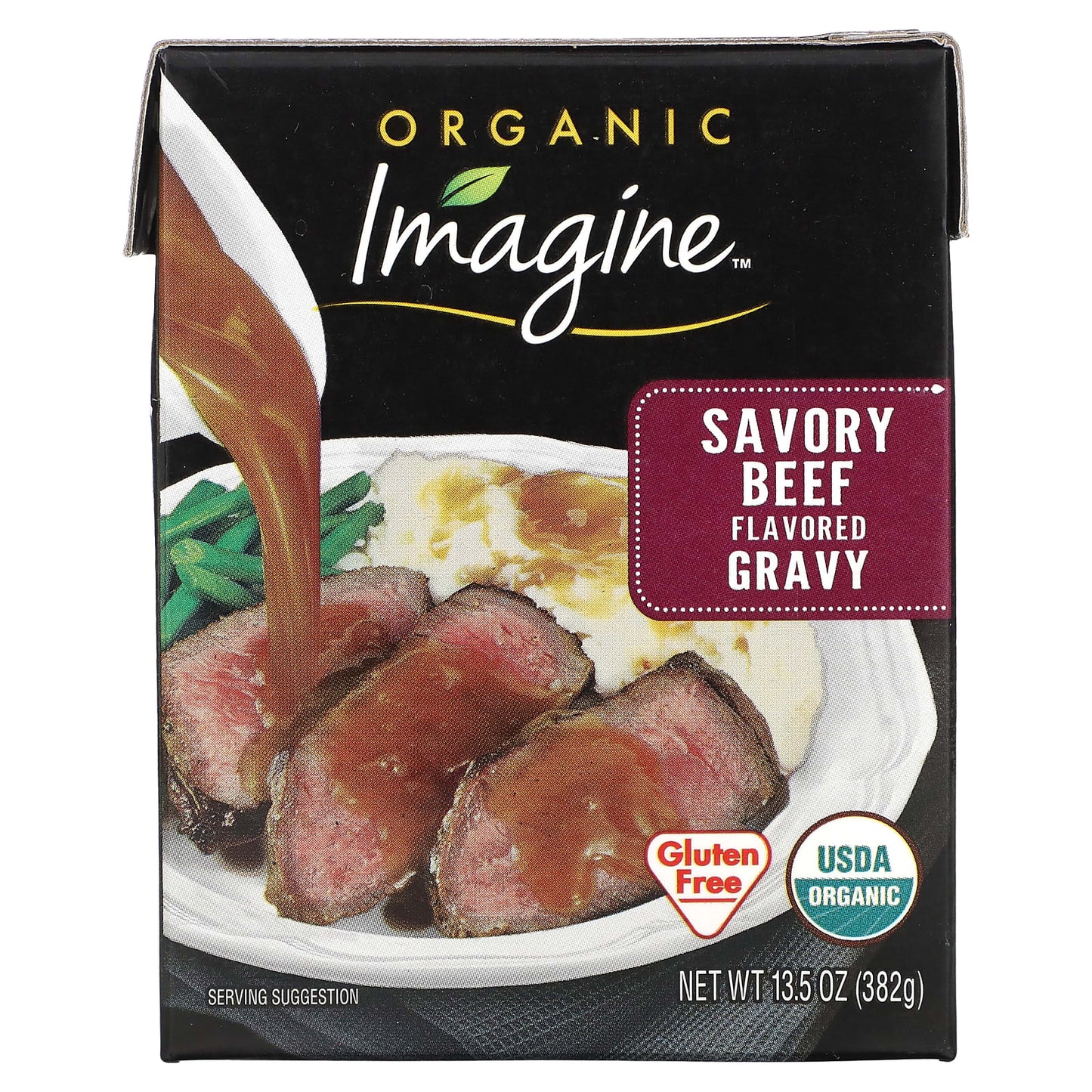 Imagine Soups-Organic Savory Beef Flavored Gravy-13.5 oz (382 g)