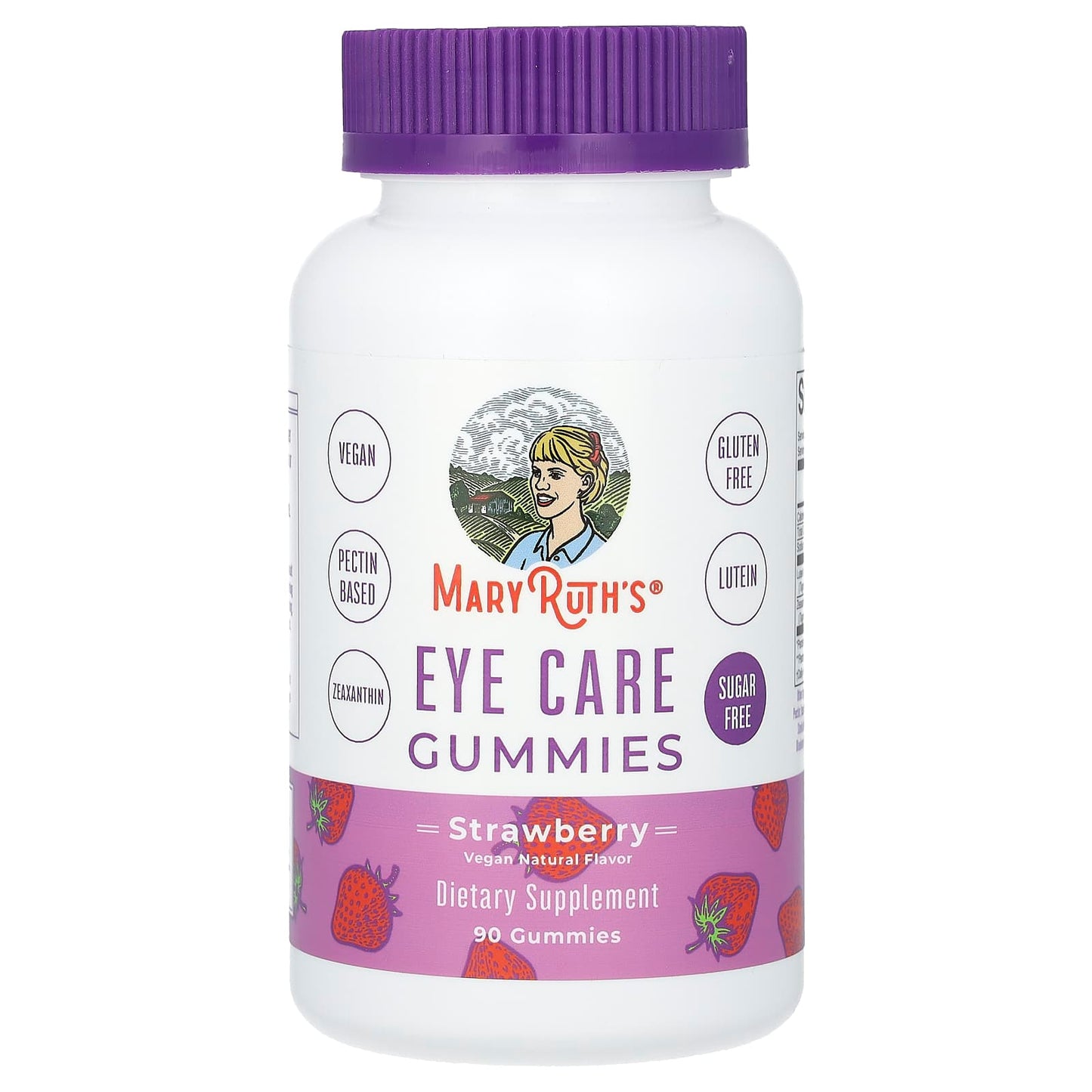 MaryRuth's-Eye Care Gummies-Strawberry-90 Gummies