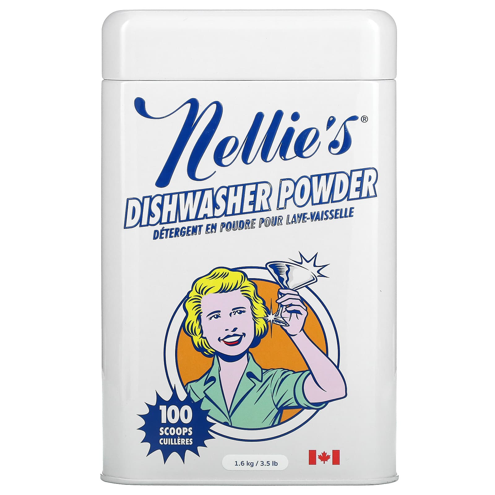 Nellie's-Nellie's Dishwasher Powder-3.5 lb (1.6 kg)