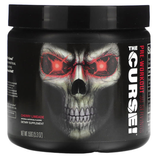 JNX Sports-The Curse-Pre-Workout-Cherry Limeade-5.3 oz (150 g)