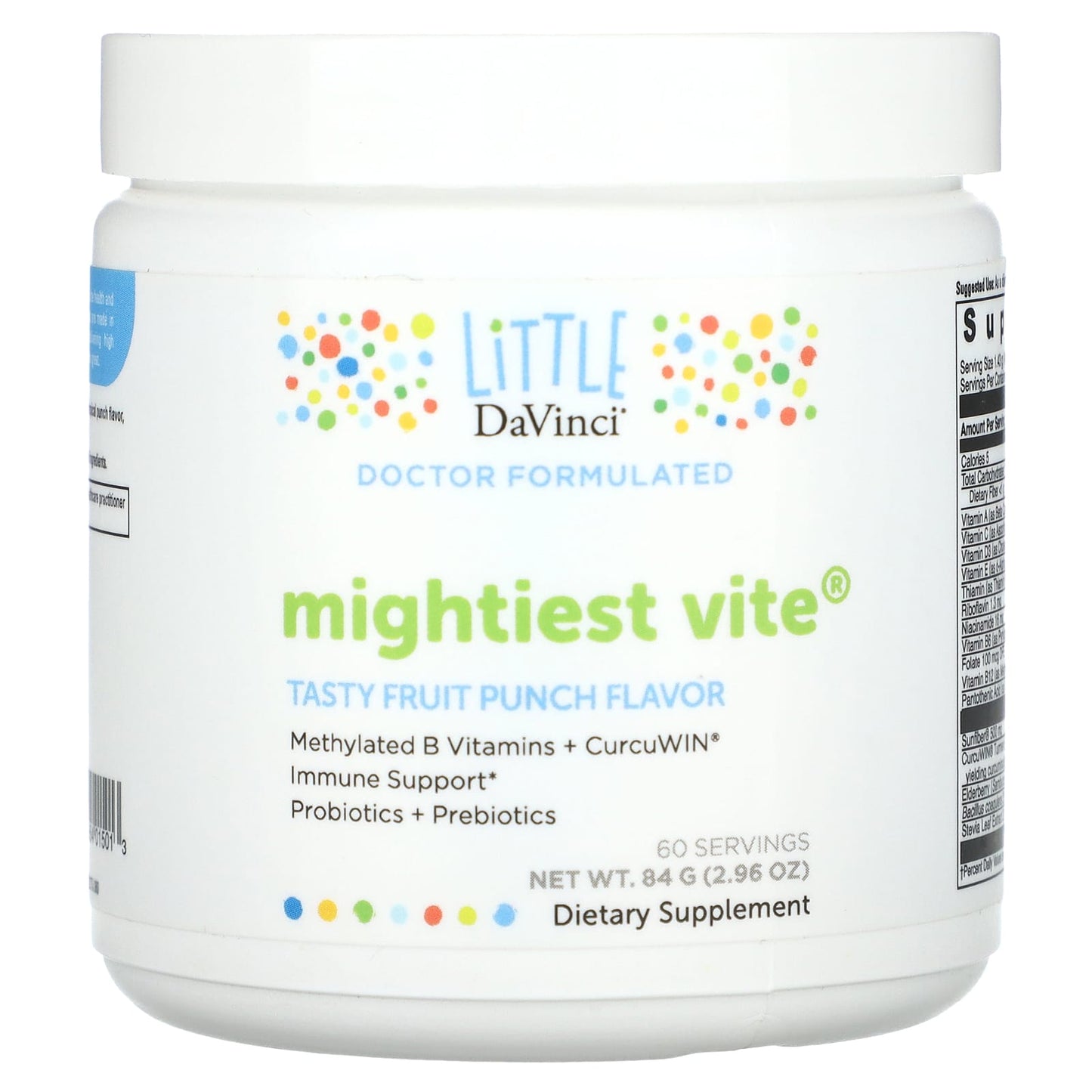 Little DaVinci-Mightiest Vite-Tasty Fruit Punch -2.96 oz (84 g)