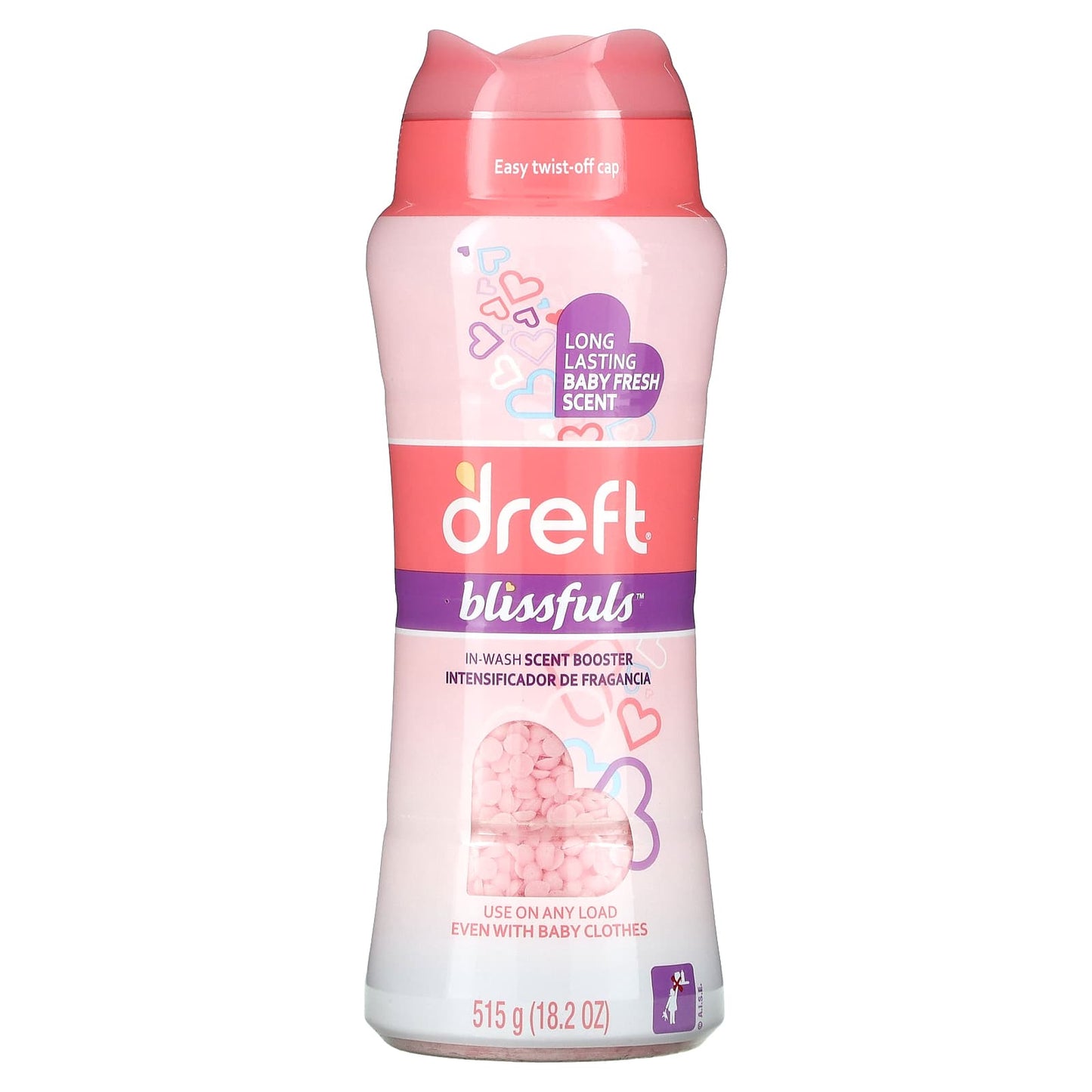 Dreft-Blissfuls-In-Wash Scent Booster-18.2 oz (515 g)