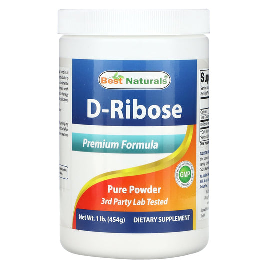 Best Naturals-D-Ribose-1 lb (454 g)