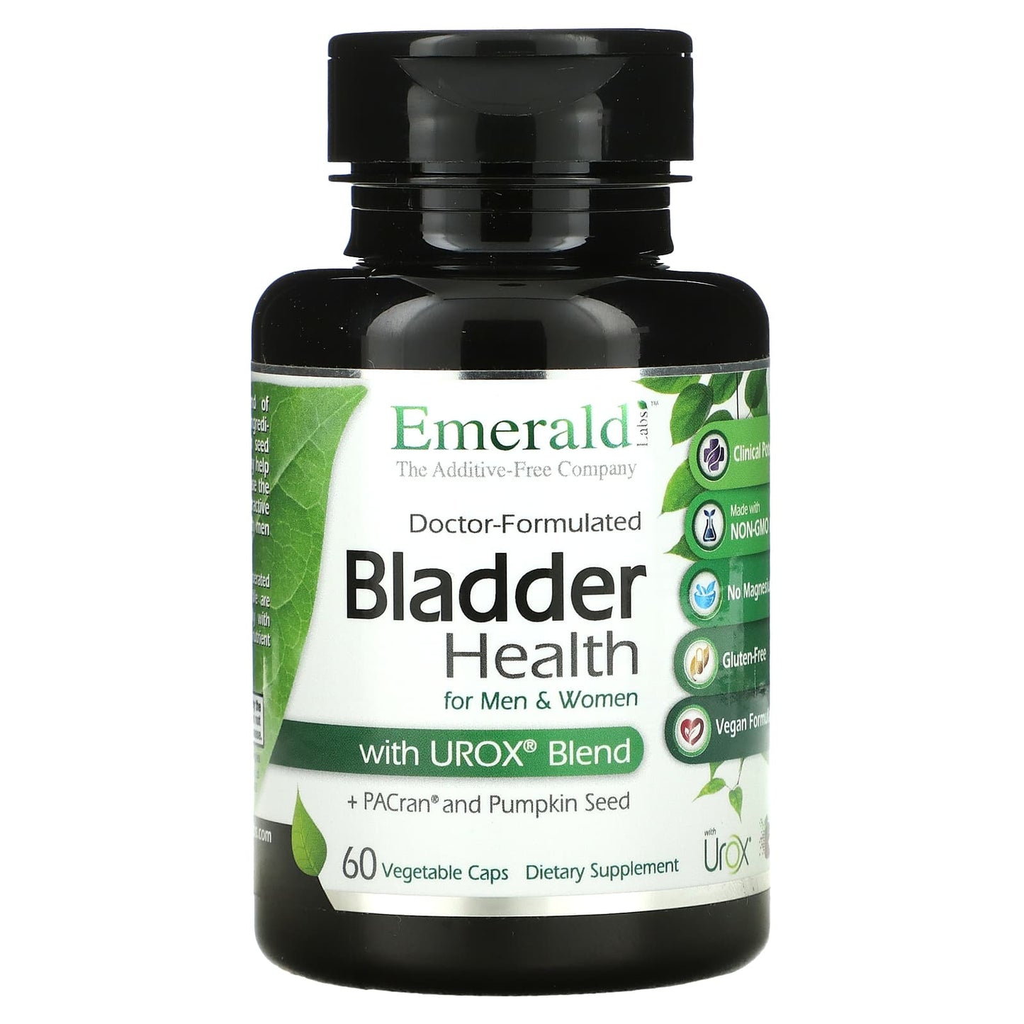 Emerald Laboratories-Bladder Health for Men & Women with Urox Blend-60 Vegetable Caps