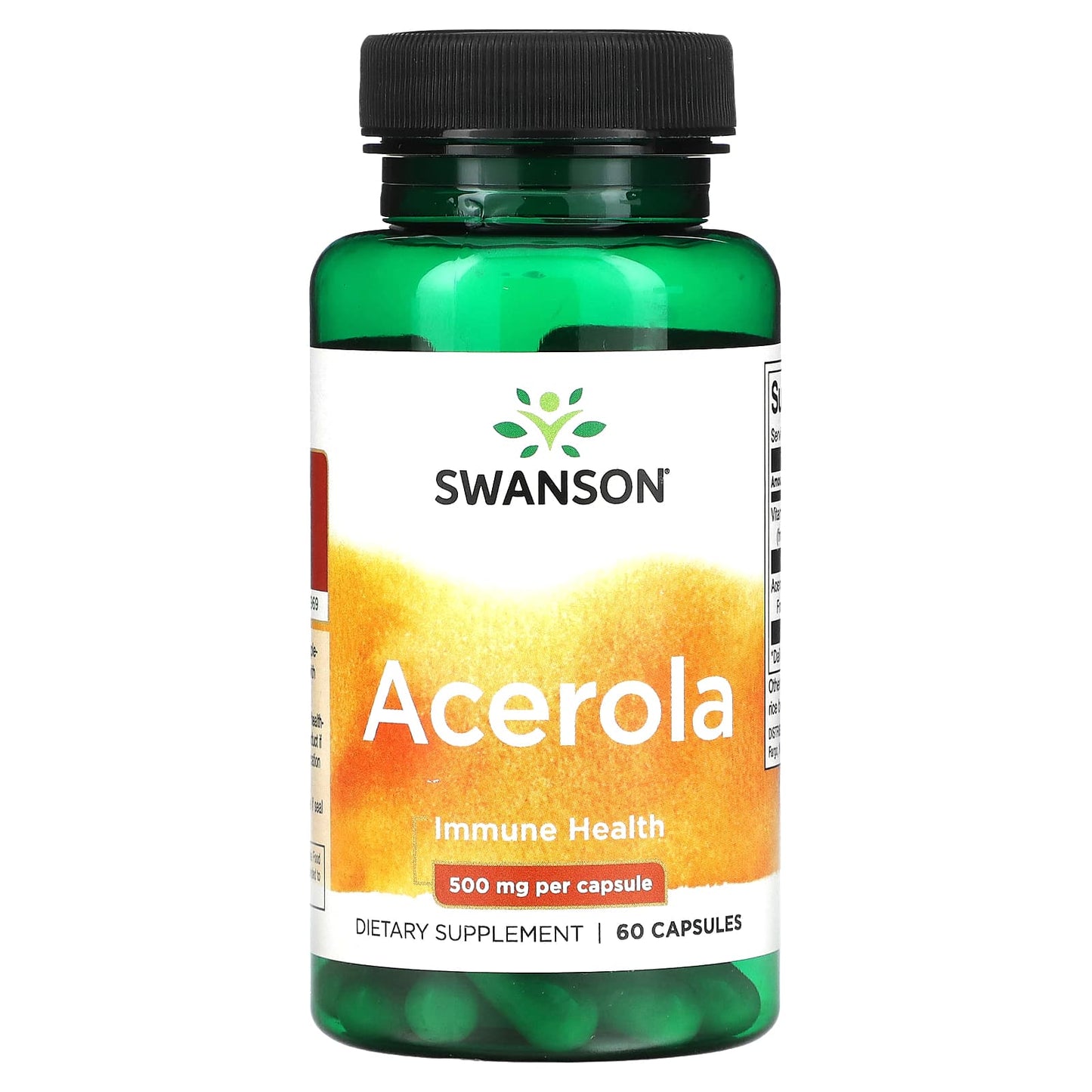 Swanson-Acerola-500 mg-60 Capsules