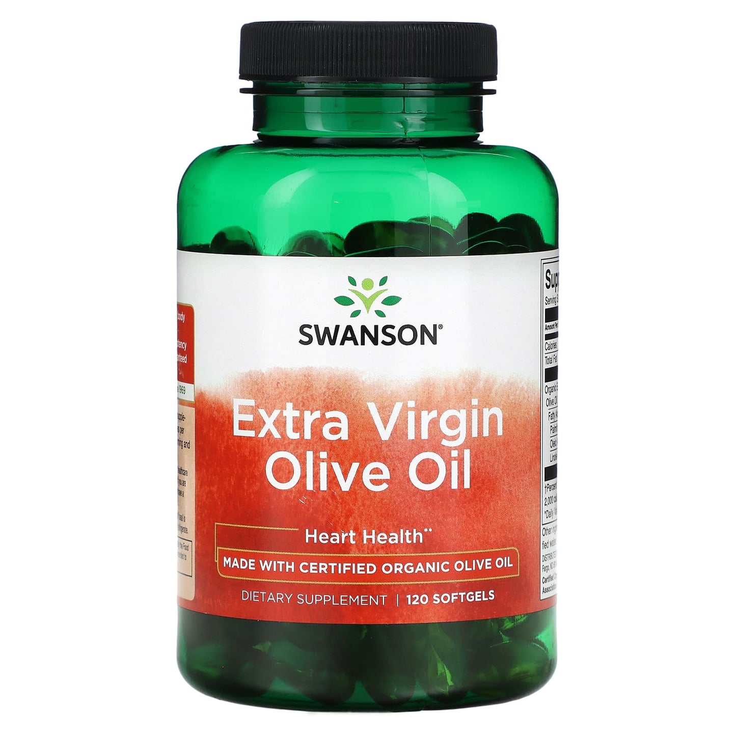 Swanson-Extra Virgin Olive Oil-120 Softgels