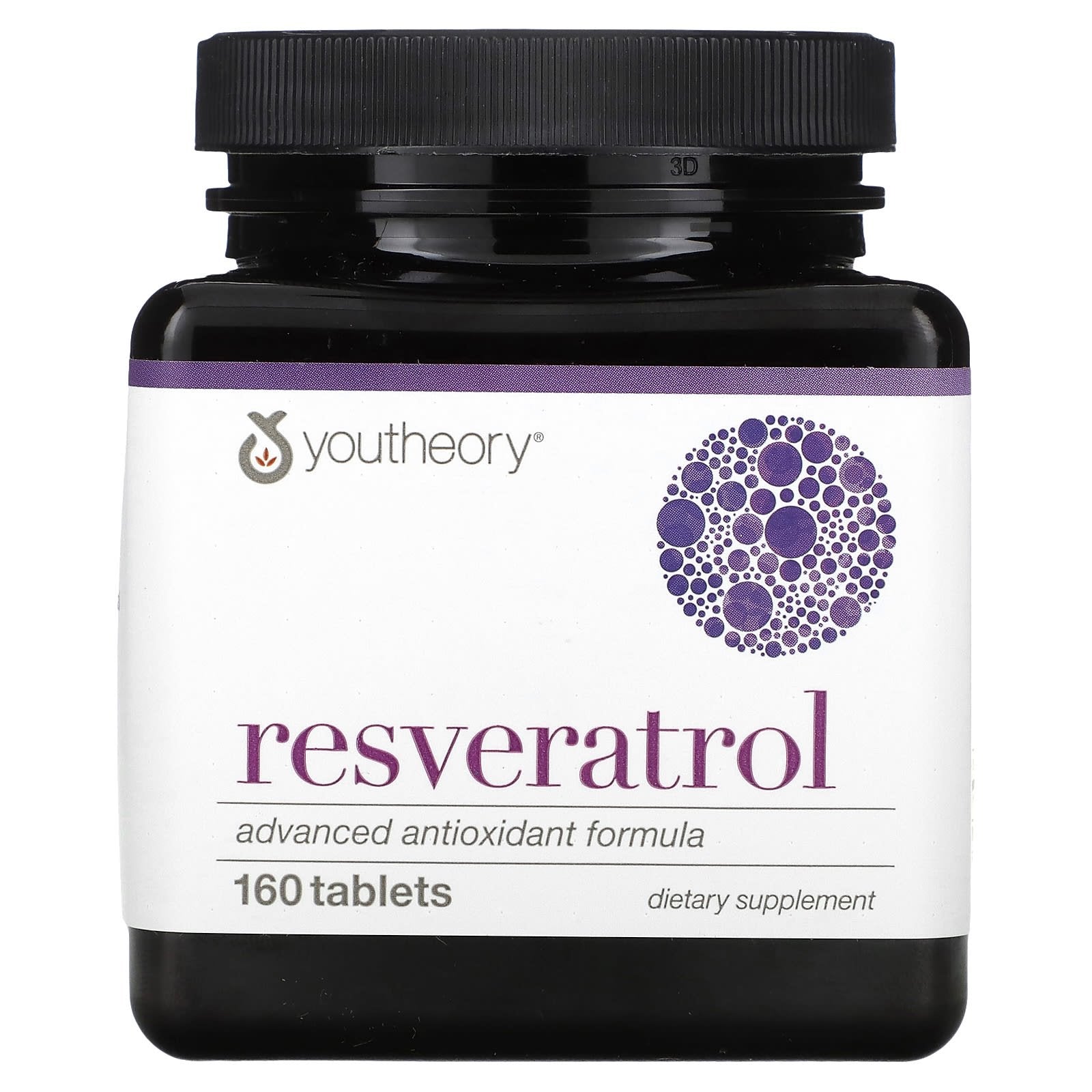 Youtheory-Resveratrol-160 Tablets