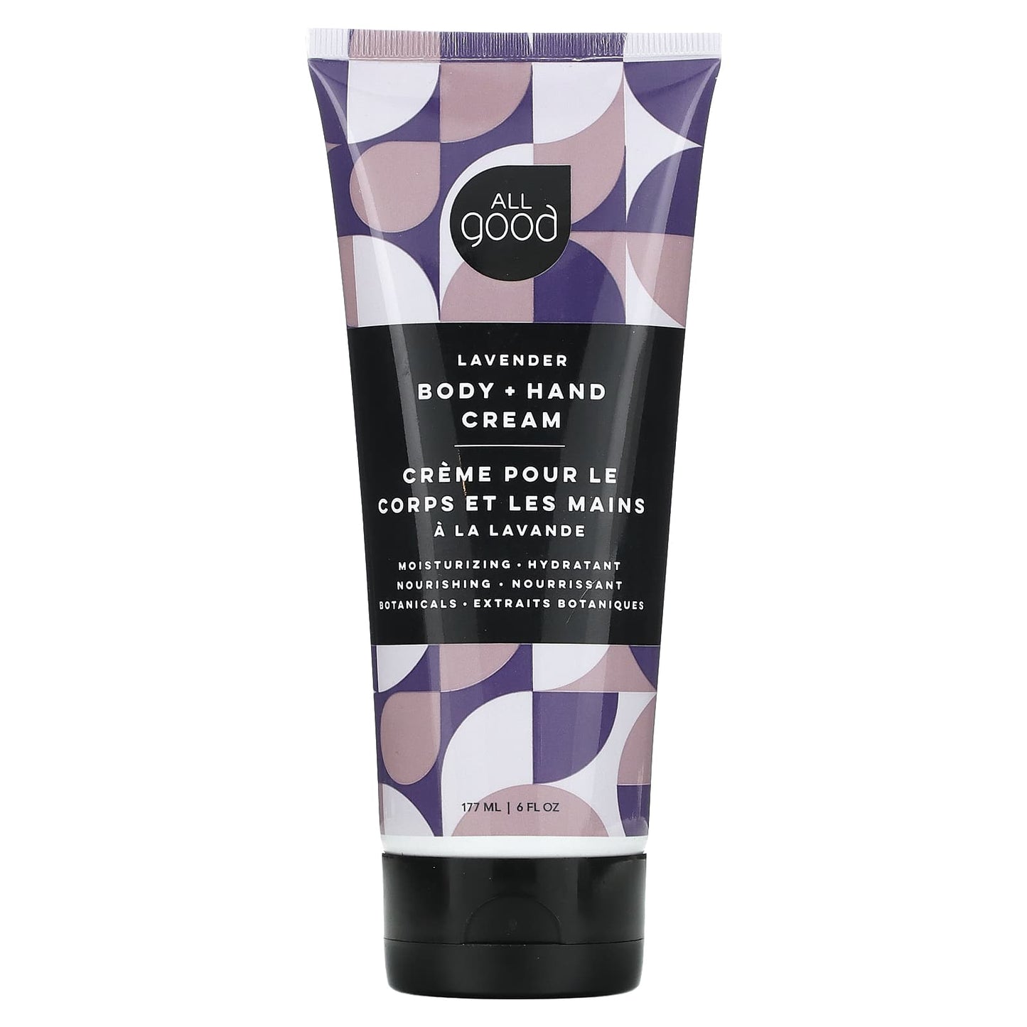 All Good Products-Body + Hand Cream-Lavender-6 fl oz (177 ml)