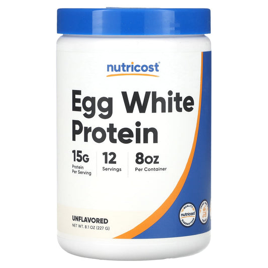 Nutricost-Egg White Protein-Unflavored-8.1 oz (227 g)