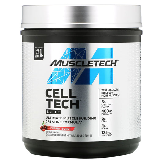 MuscleTech-Cell Tech-Elite-Cherry Burst- 1.3 lbs-(591 g)