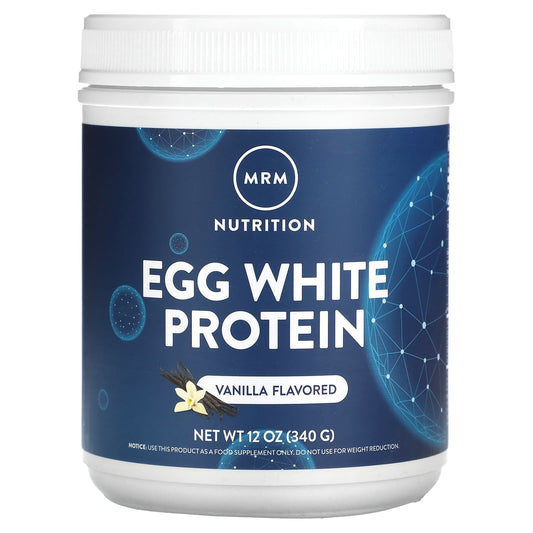 MRM Nutrition-Egg White Protein-Vanilla-12 oz (340 g)