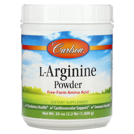 Carlson-L-Arginine Powder-2.2 lb (1,000 g)