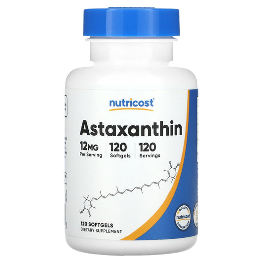 Nutricost-Astaxanthin-12 mg-120 Softgels